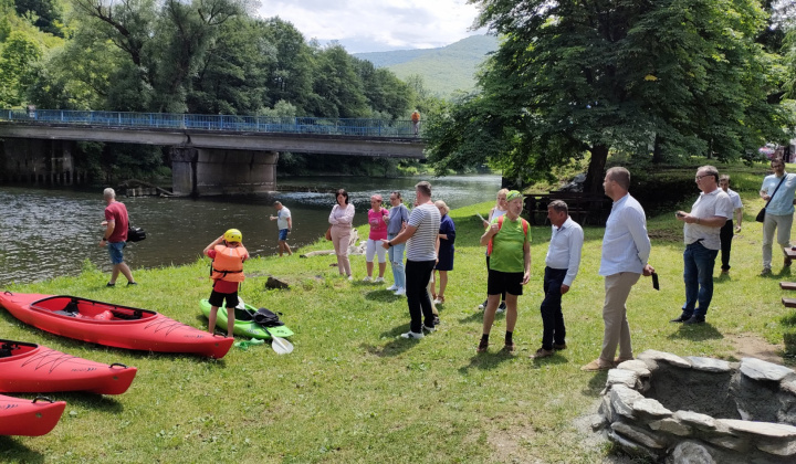 5. fotografia fotogalérie Šport / Slávnostné otvorenie samoobslužnej požičovne  kajakov na