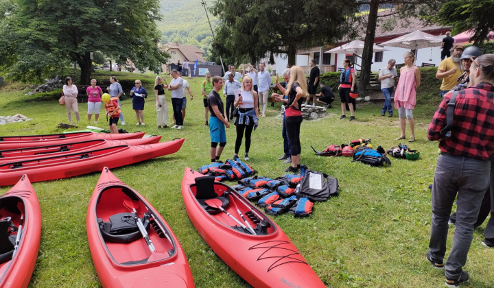 6. fotografia fotogalérie Šport / Slávnostné otvorenie samoobslužnej požičovne  kajakov na