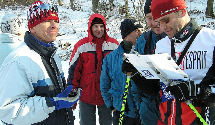 8. fotografia fotogalérie Medzinárodné majstrovstvá SR v lyžiarskom orientačnom behu