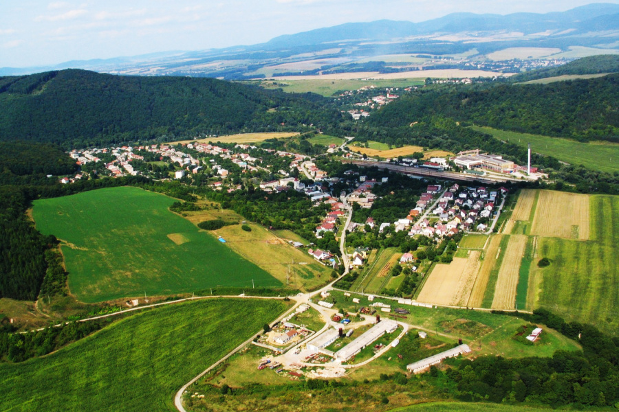 Letecký záber
