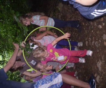 Detský tábor 2014 na Sigorde s názvom „Hrdinovia“