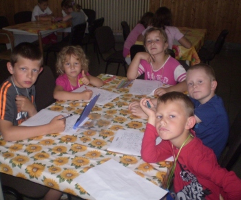 Detský tábor 2014 na Sigorde s názvom „Hrdinovia“