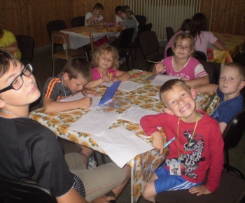 Detský tábor 2014 na Sigorde s názvom „Hrdinovia“