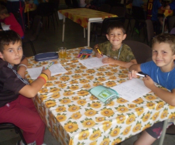 Detský tábor 2014 na Sigorde s názvom „Hrdinovia“