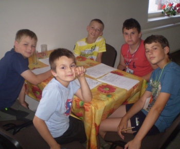 Detský tábor 2014 na Sigorde s názvom „Hrdinovia“