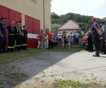 Hasičský zbor / Prevzatie hasičského auta