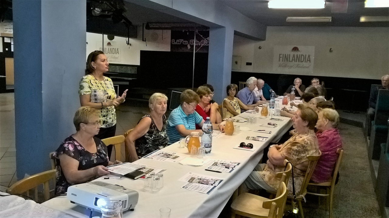 Fotografia fotogalérie Jednota dôchodcov / Beseda „DESATORO BEZPEČNOSTI SENIORA“