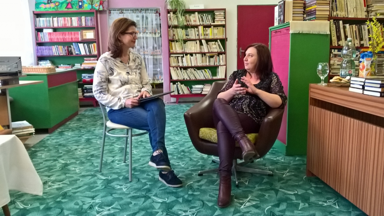 Fotografia fotogalérie Kultúra / Beseda so spisovateľkou Janou Pronskou