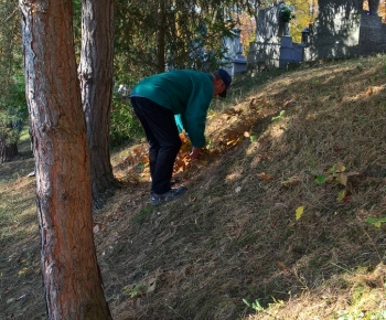 Jednota dôchodcov / Brigáda na upratovaní cintorínov