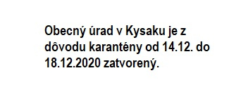 Fotka - Obecný úrad v karanténe