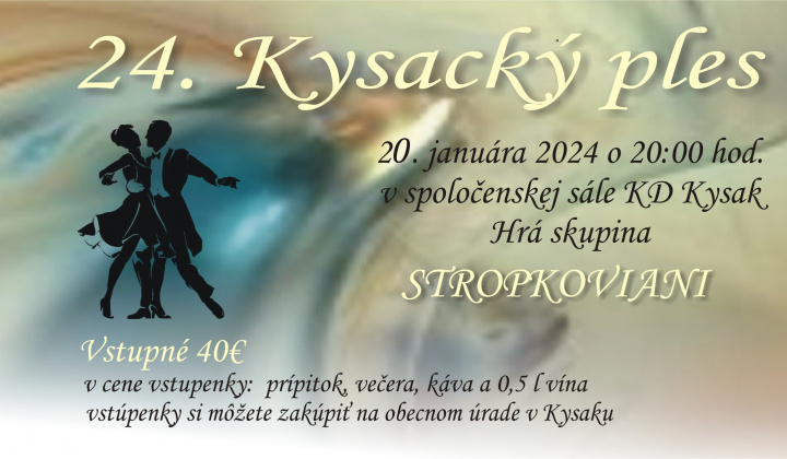 Fotka - 24. Kysacký ples