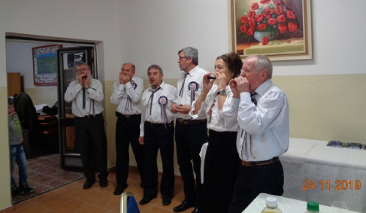 Fotka - Kysackí harmonikári v Suchej doline 24.11.2019