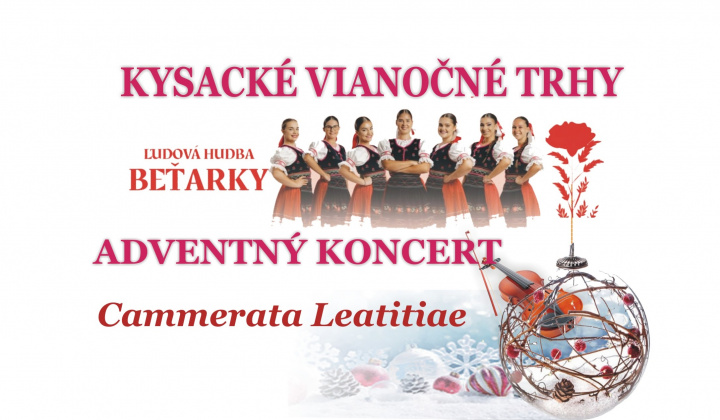 Fotka - Kysacké vianočné trhy  a adventný koncert 