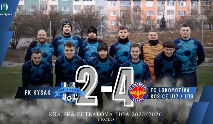 Fotka - FK Kysak - Krajská liga 1.kolo