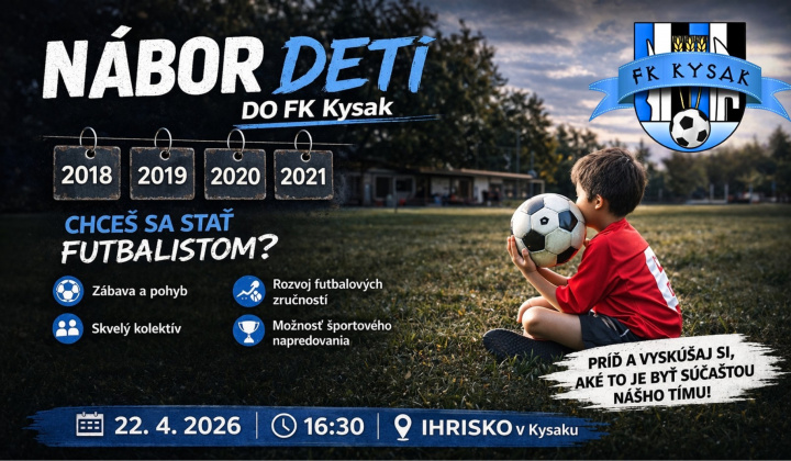 Fotka - Nábor detí do FK Kysak