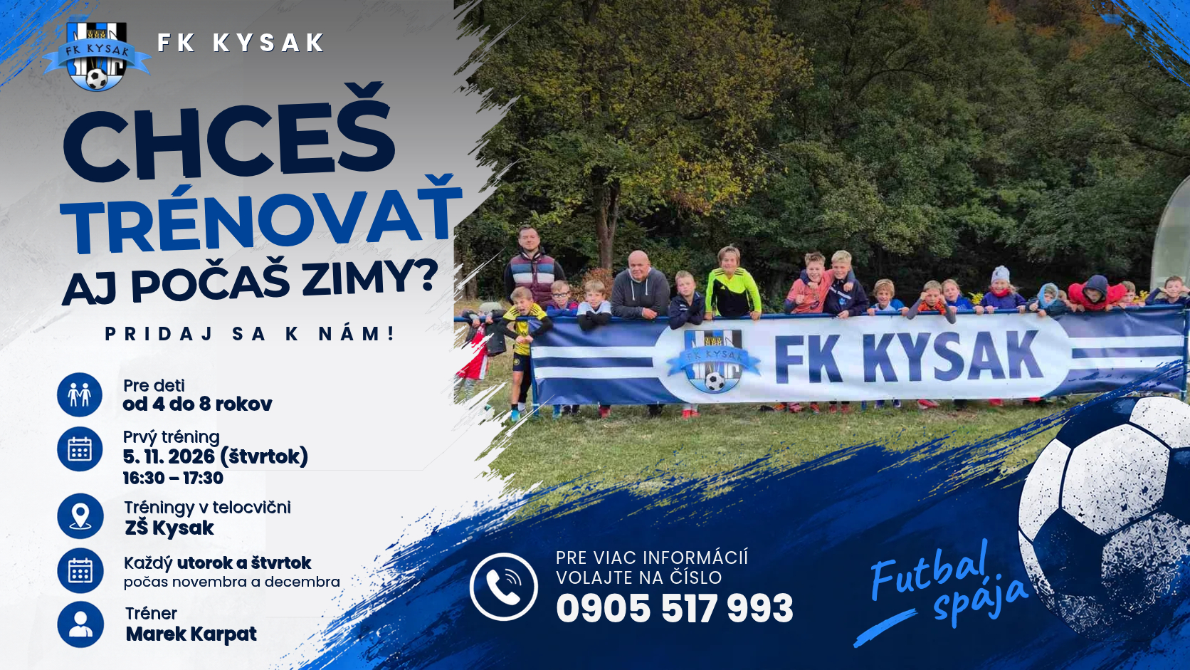 Fotka - Nábor detí do FK Kysak